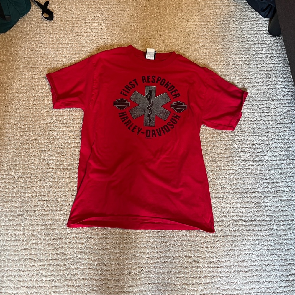 Harley-Davidson Red First Responder Tee